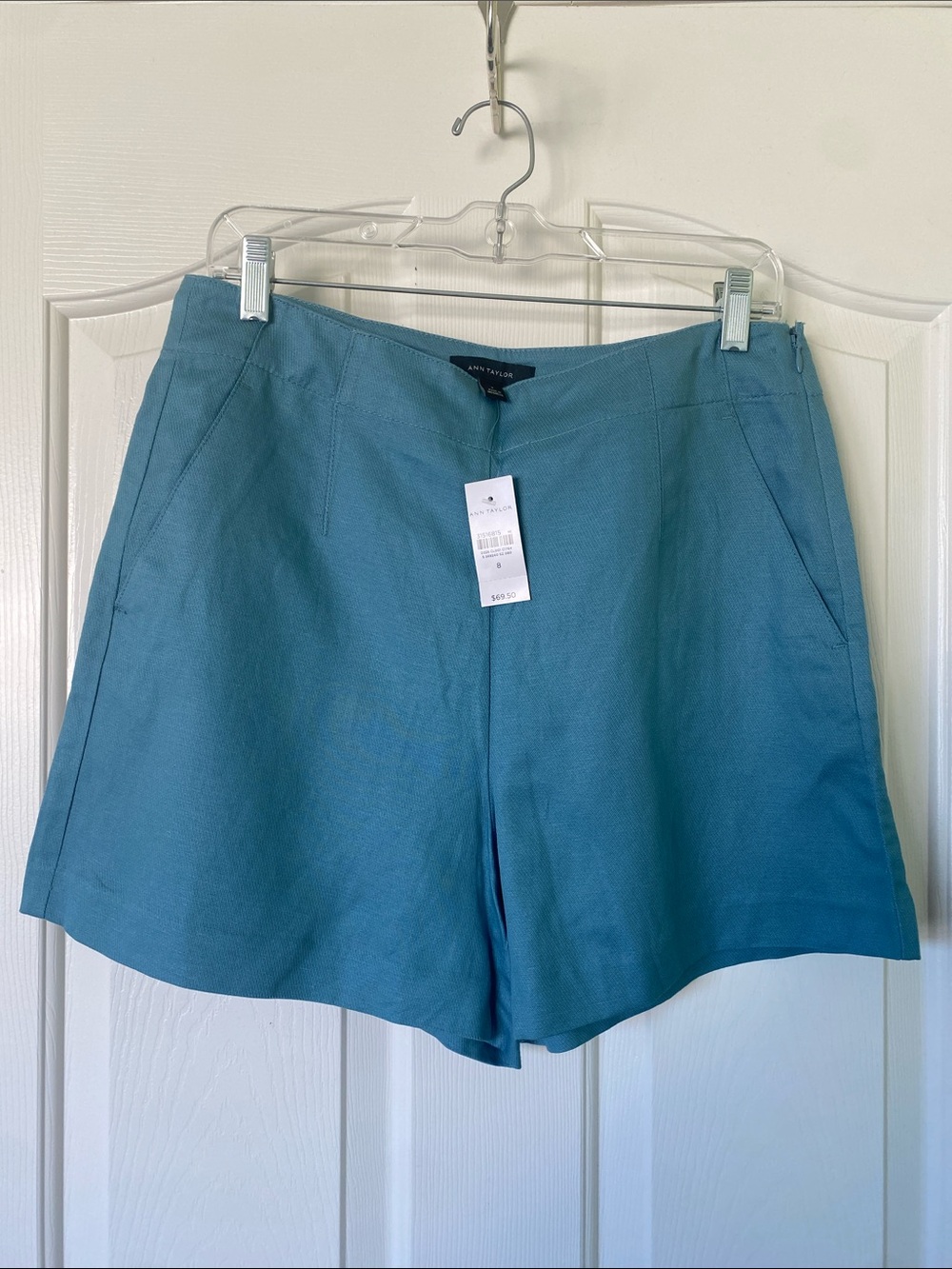 Ann Taylor Teal Tailored Casual Women's Shorts